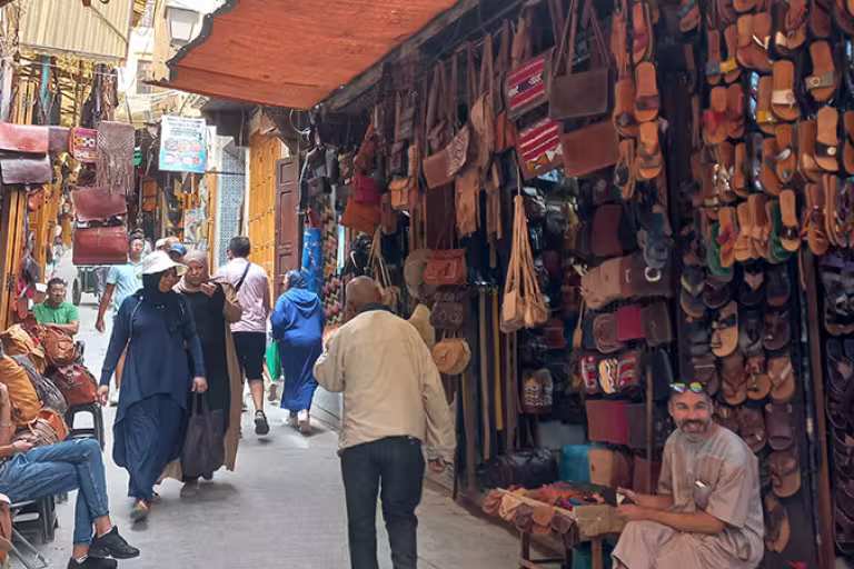souk in Morocco